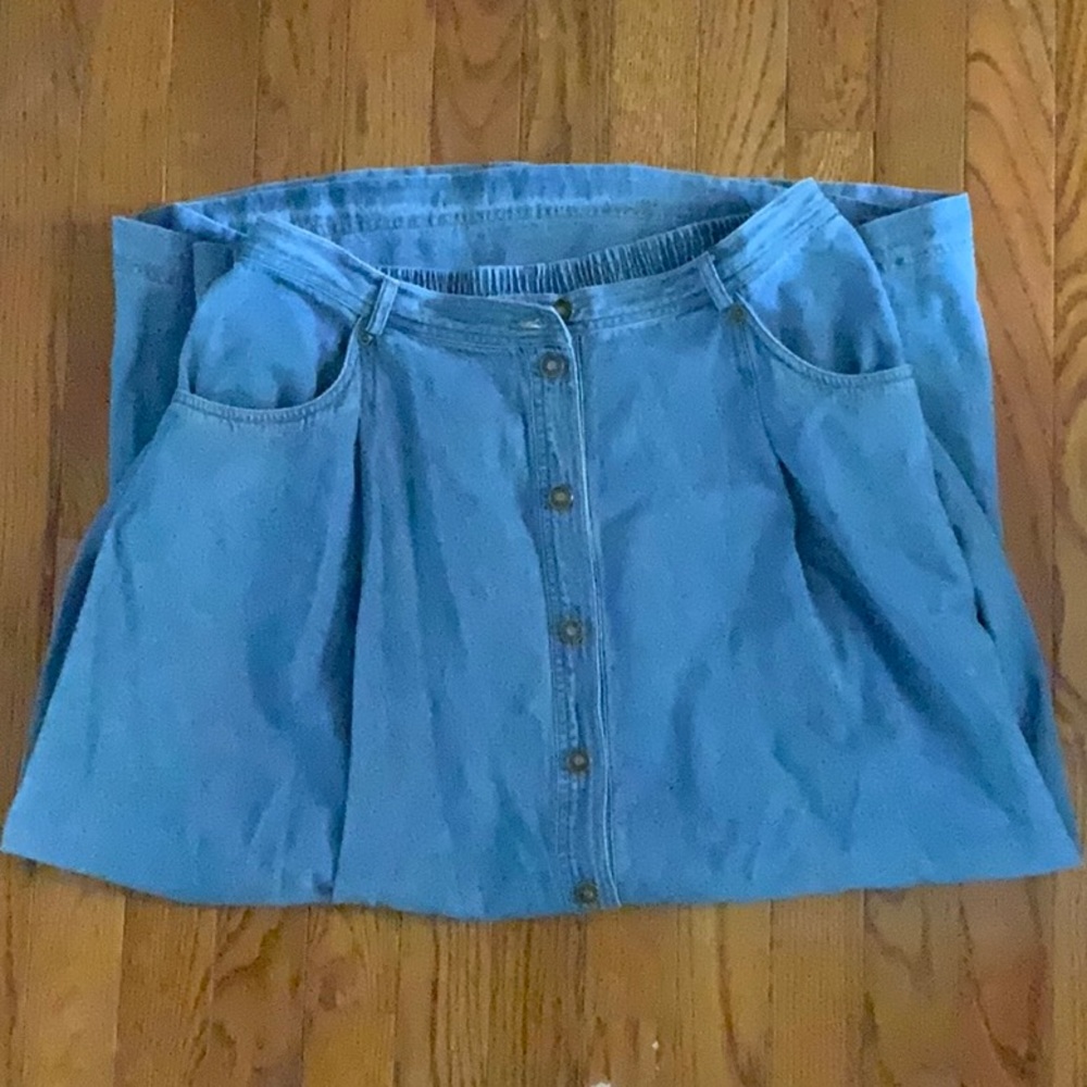 New Denim skirt.  Waiting for you.